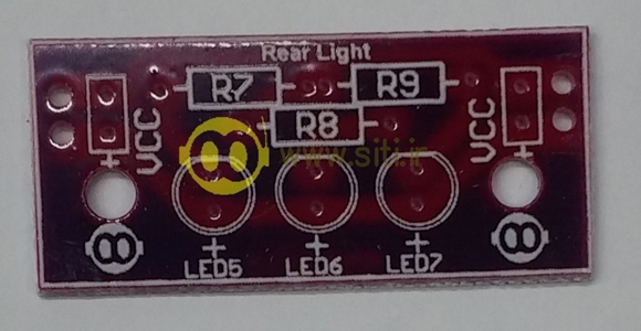 برد خام چراغ عقب جرثقیل 2 Rear Light